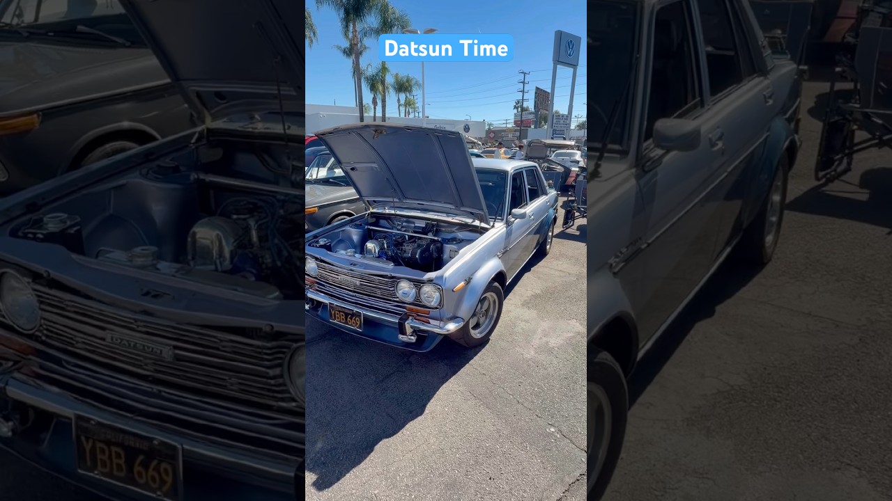 Классический Datsun на автошоу 🚙 