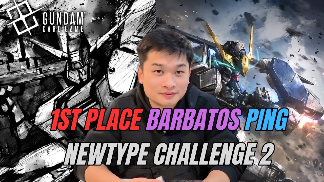 Снова и снова 1-е место в профиле колоды Barbatos Ping Deck с Эриком | NewType Challenge 2 Gundam...