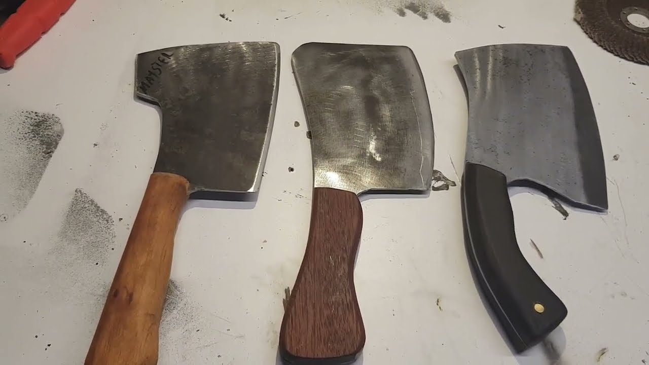 DiY Cleaver/Tasak - bez hartowania 42-45hrc.