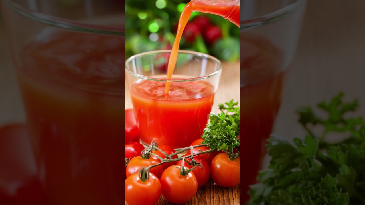 Suco de tomate: quais os benef&iacute;cios e malef&iacute;cios?  #dicas #produtonatural