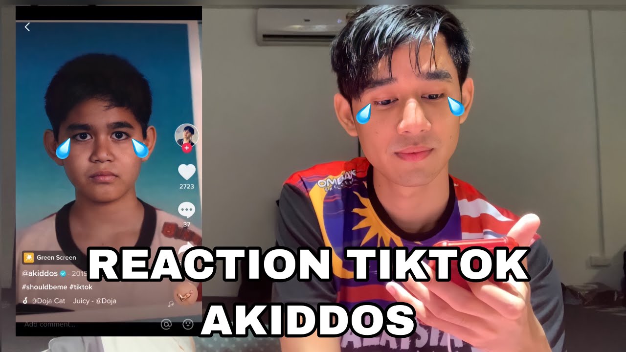 REACTION TIKTOK AKIDDOS 😂 SERONOK EJEK ADIK SENDIRI 🤣