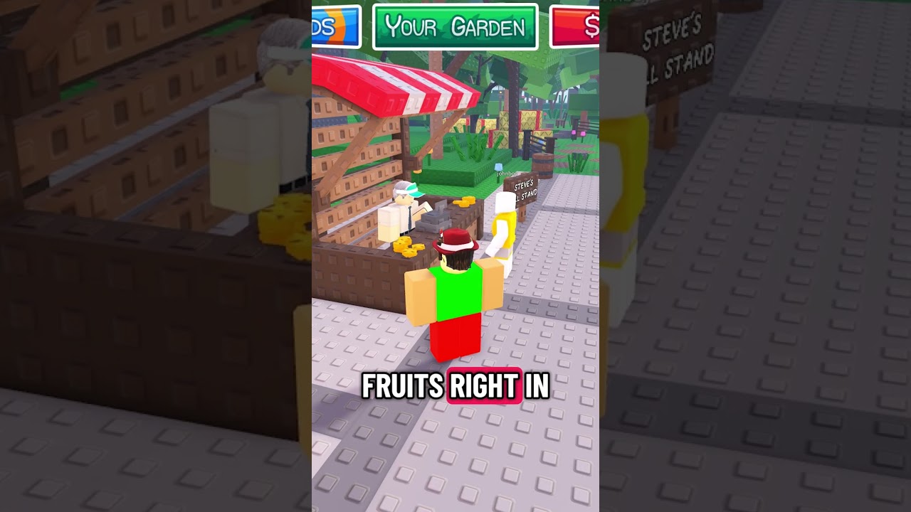Самый богатый вор в игре Grow a Garden 2 #roblox #gardenhorizons #growagarden