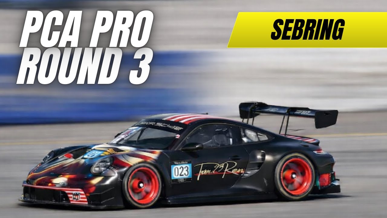 PCA SIM RACING PRO CLASS ROUND 3