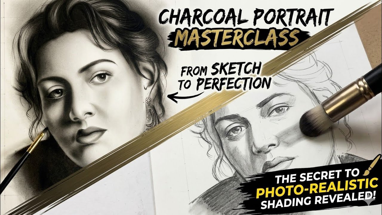 Kate Winslet Hyper Realistic Drawing | Titanic Actress Portrait