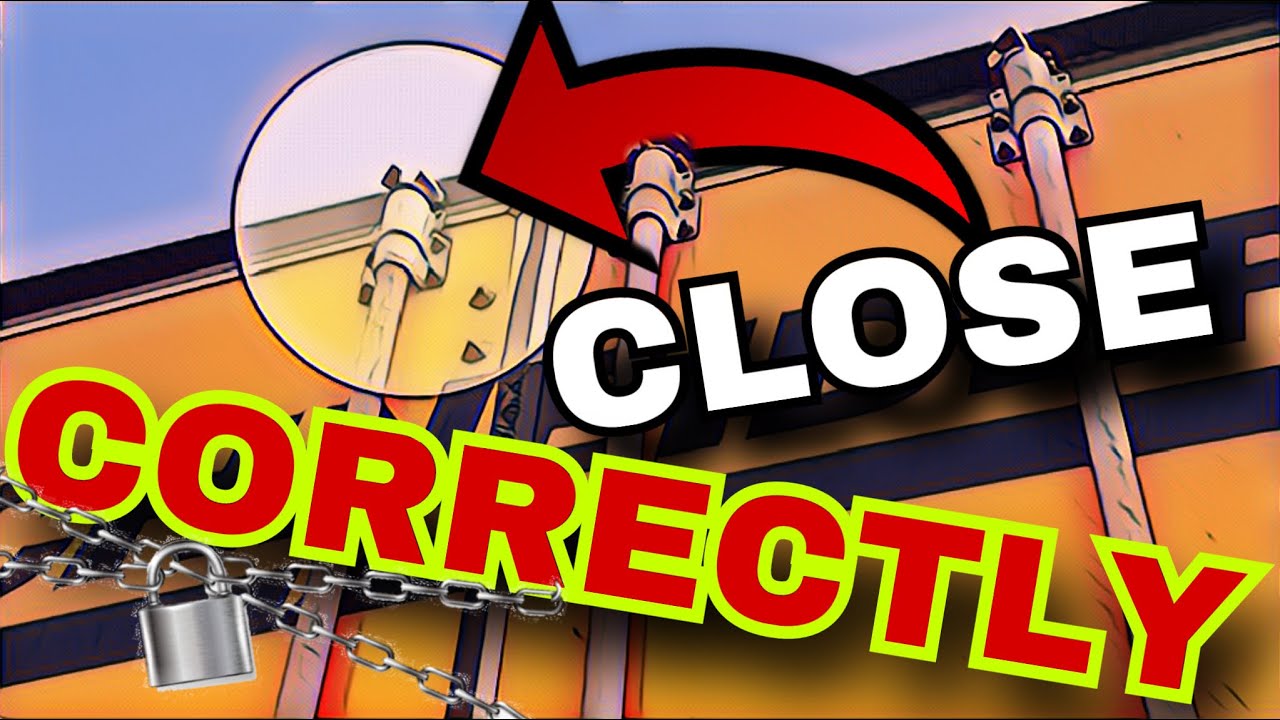 how to open and fix your trailer doors that’s not closed correctly #trucking #trailer