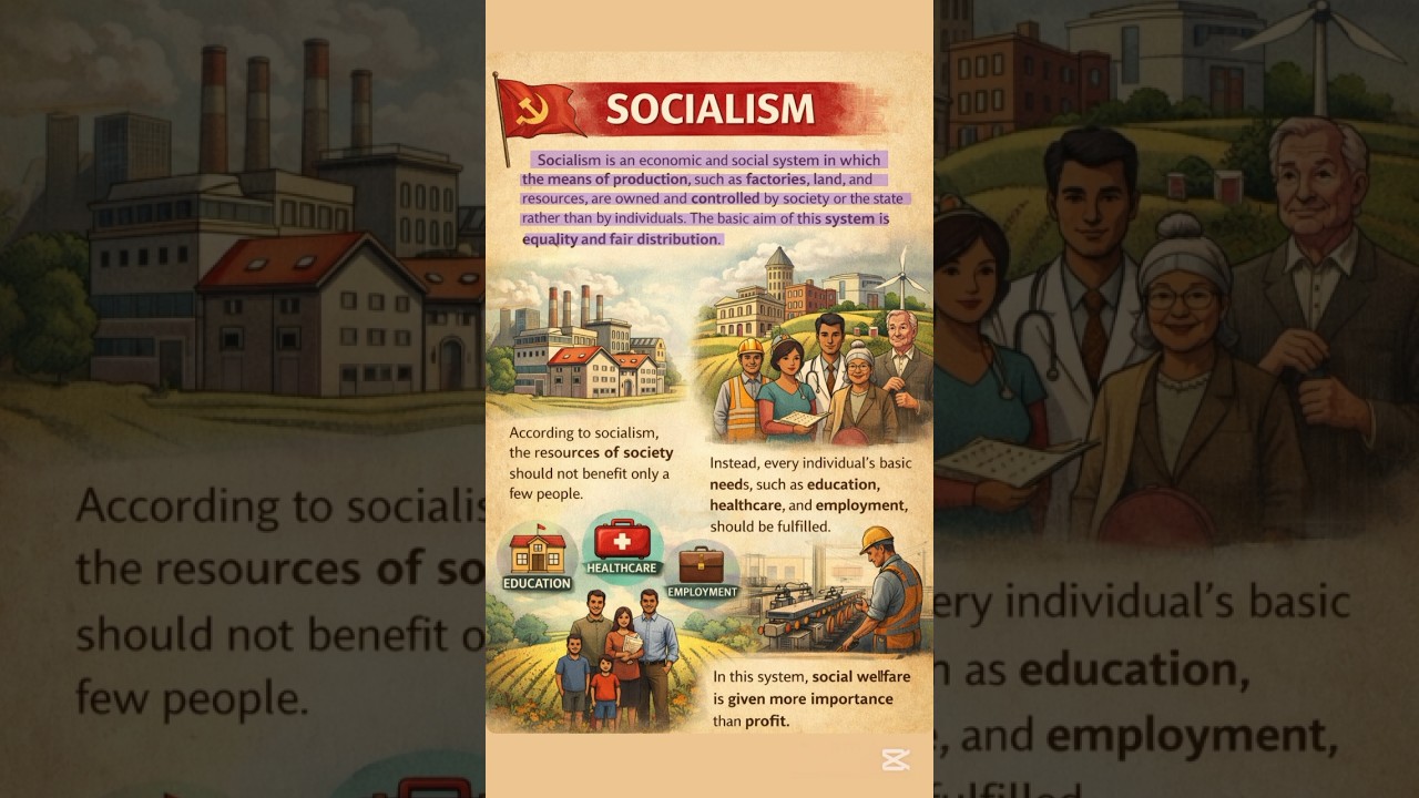 What is Socialism? | Socialism Explained in Simple Terms | Literature & Society 