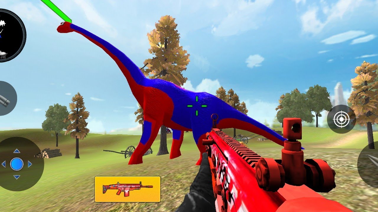 Wild Animal Hunter 3D - 🦕Dinosaur Hunter Game-Android Gameplay #hello I'm DINO GAMETRY