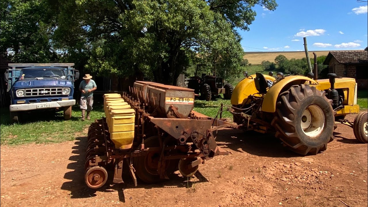 Não deu plantiu com CBT 1105 e Menegaz ps8 só B.O 