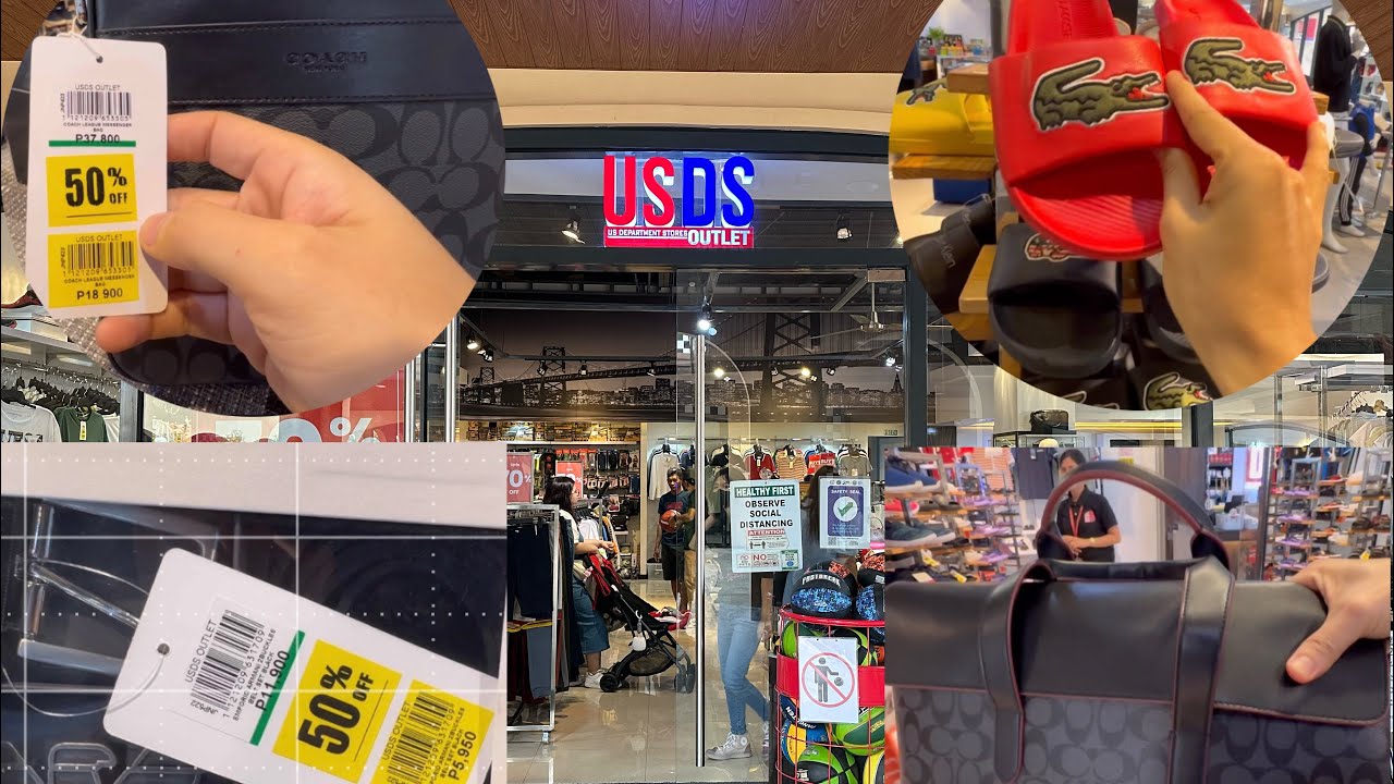 USDS Outlet l Acienda Designer Outlet Silang, Cavite 😀