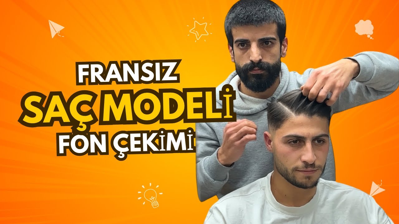 💈 FRANSIZ SAÇ MODELİ FÖN ÇEKİMİ 💈