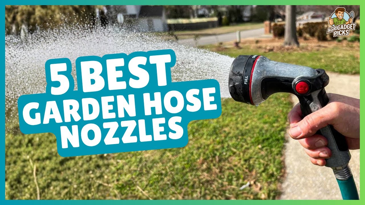 💦 TOP 5 Best Garden Hose Nozzles 2025 | Powerful & Leak-Proof Sprayers!