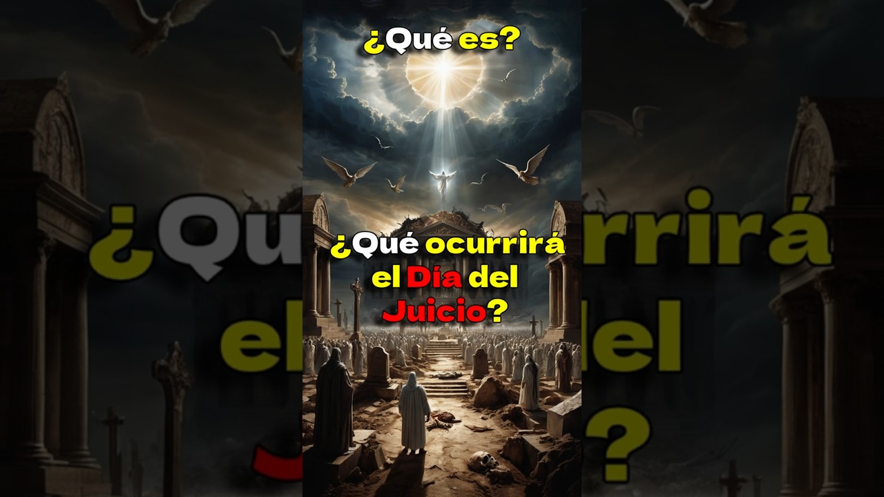 &iquest;Qu&eacute; ocurrir&aacute; el D&iacute;a del Juicio? #biblia #fe #dios