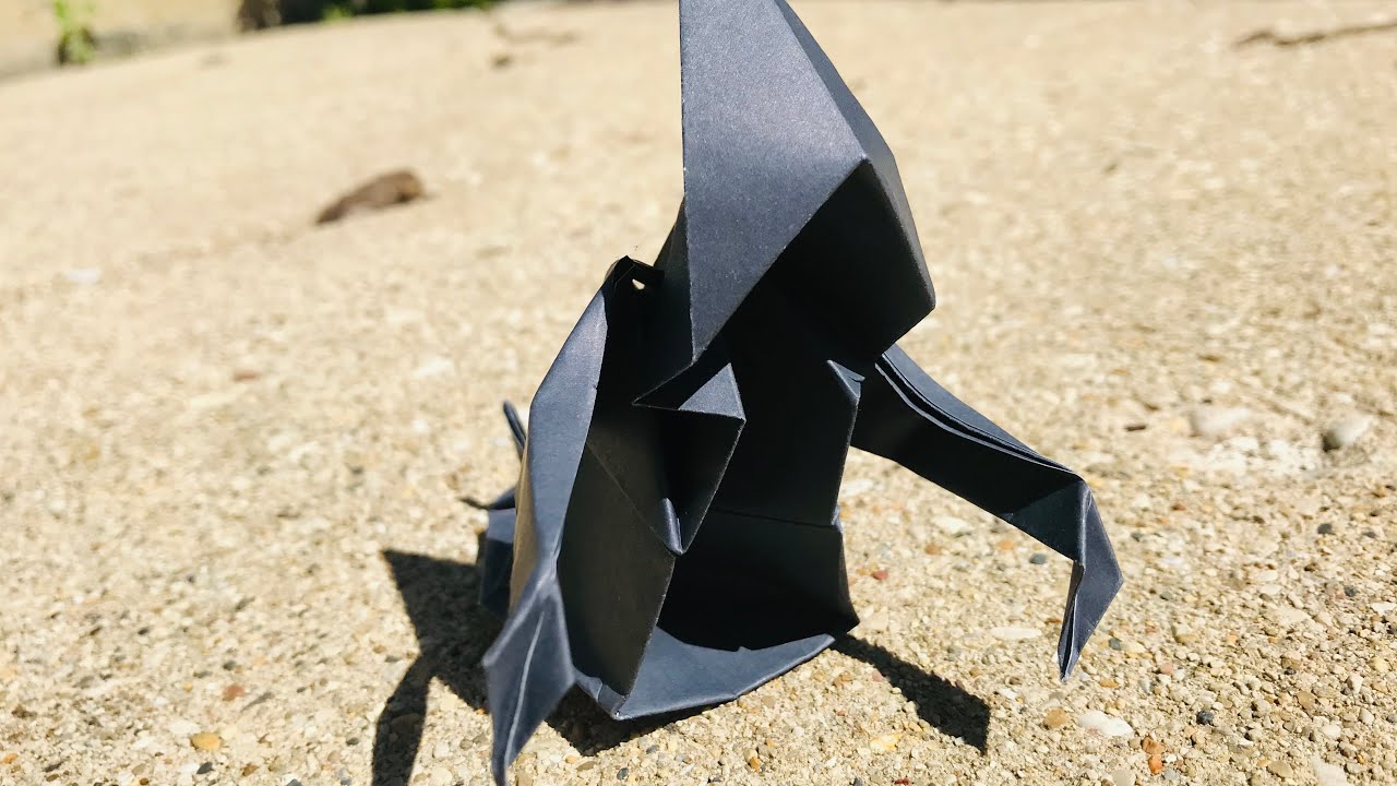 3D origami Ghost- step by step 折纸