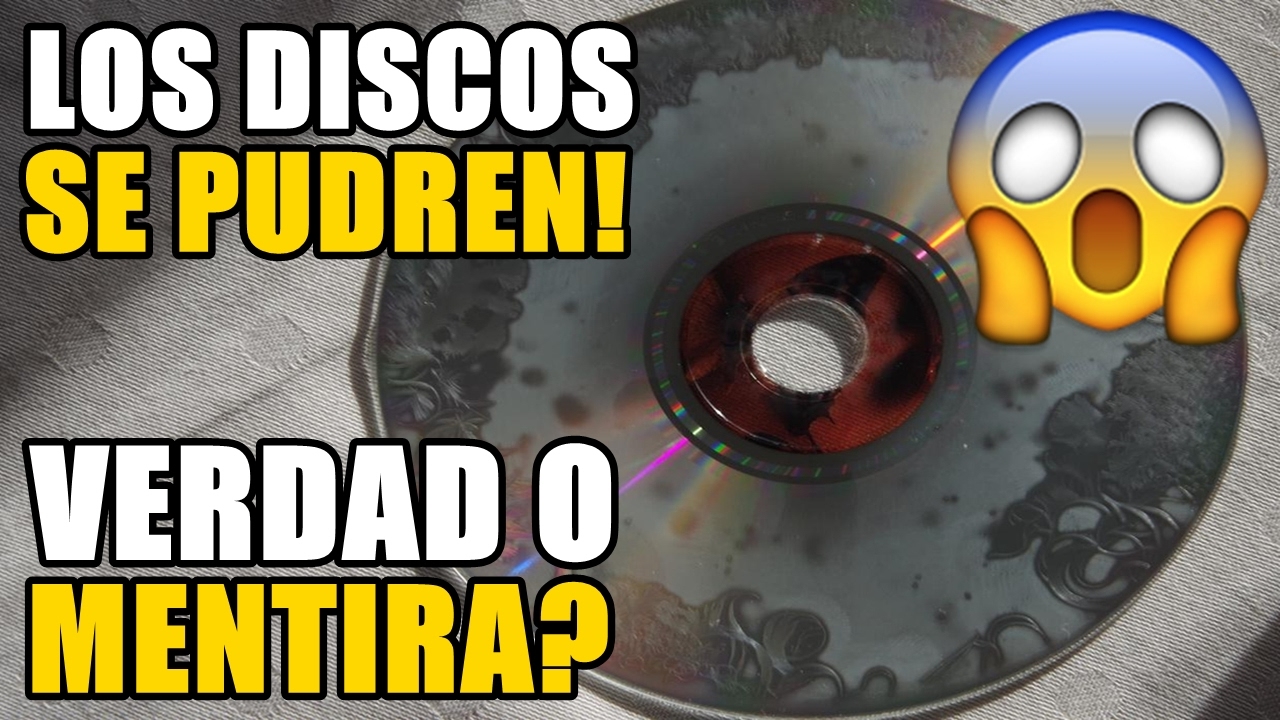 ATENCIÓN COLECCIONISTAS LOS DISCOS (CD DVD BLURAY) SE PUDREN!!! Verdad o Mentira? (DISC ROT)
