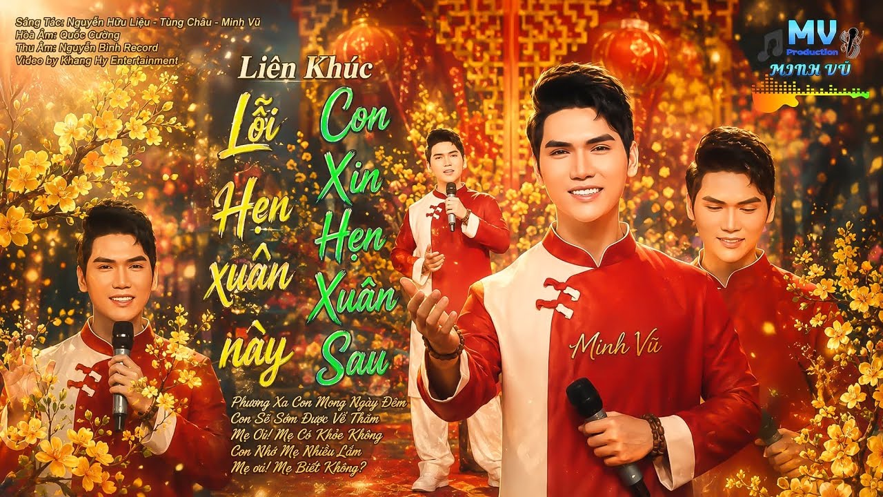 Liên Khúc Lỗi Hẹn Xuân Này & Con Xin Hẹn Xuân Sau – Minh Vũ | Nhạc Xuân Đặc Sắc Nghe Là Nhớ Nhà