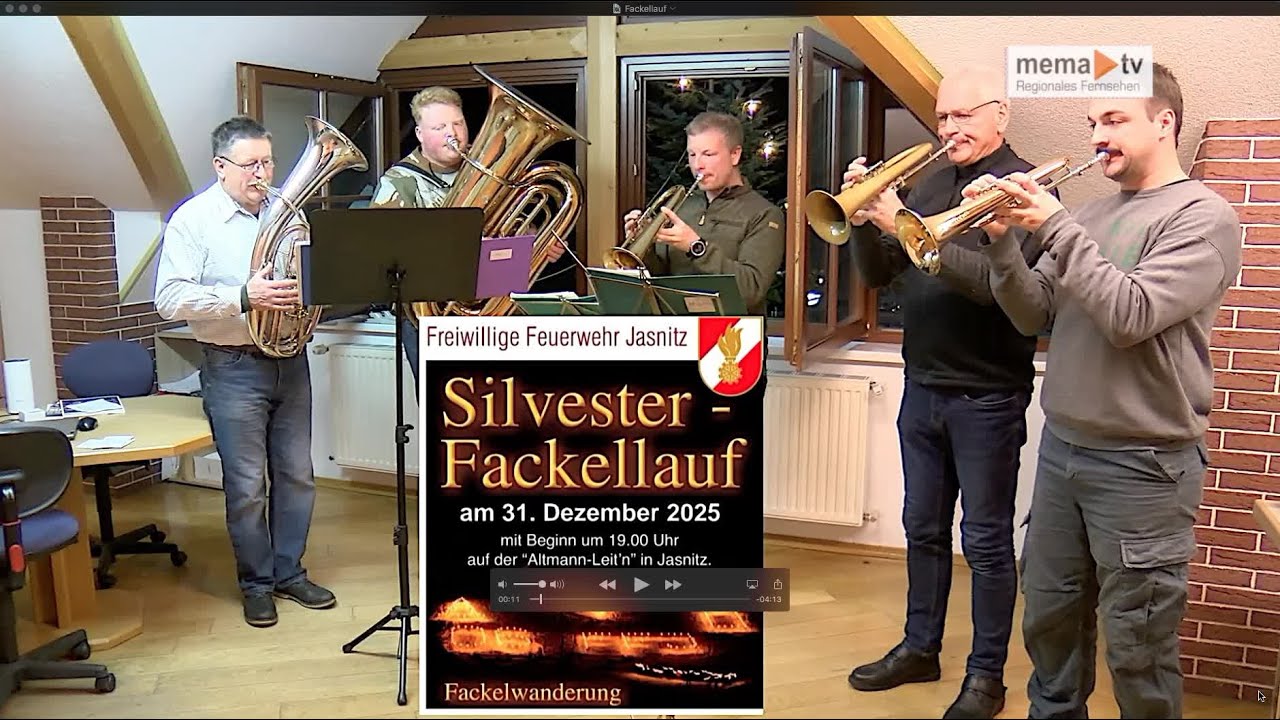 Fackellauf 2025  auch 2025 veranstaltete die FF Jasnitz den traditionellen Fackellauf