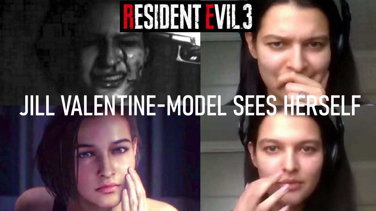 Jill Valentine Model (Sasha Zotova) Sees Herself in Resident Evil 3
