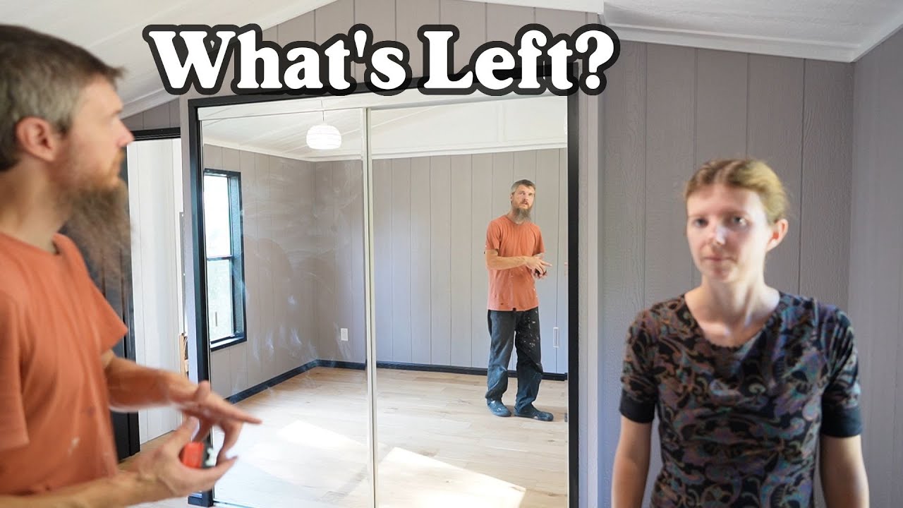 Beautiful Bedroom Finished - Mobile Home Renovation