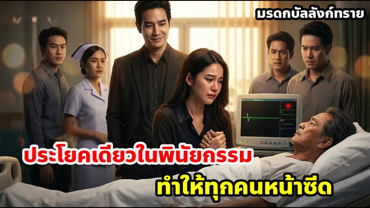 มรดกบัลลังก์ทราย || ประโยคเดียวในพินัยกรรม…ทำให้ทุกคนหน้าซีด