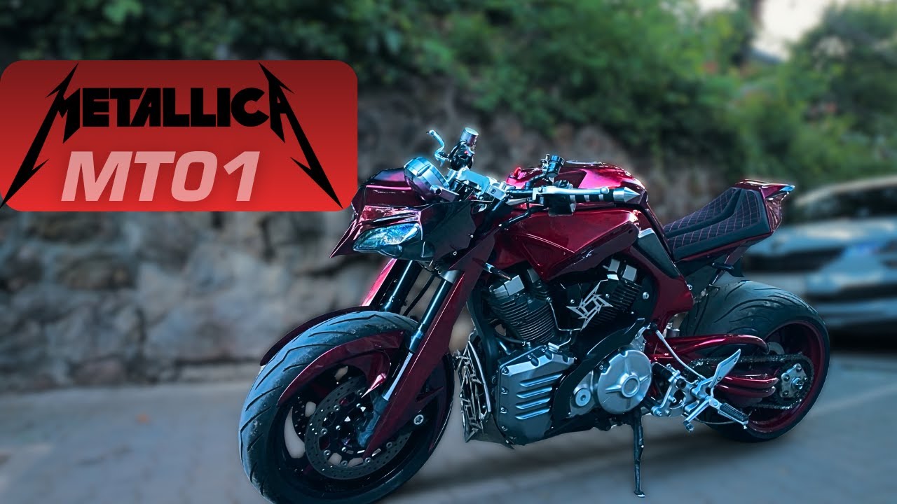 Riding UNIQUE Yamaha MT01 Metallica Edition [PURE SOUND]