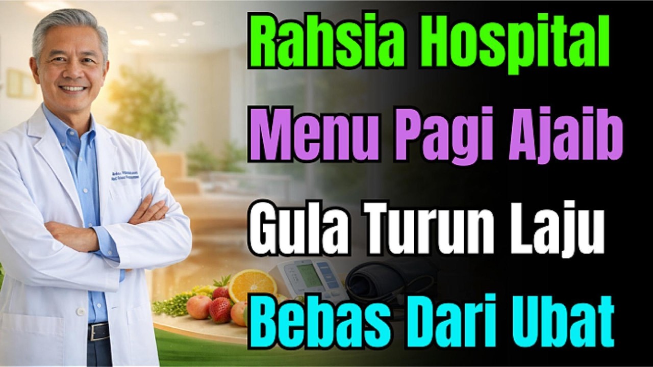 Doktor Diamkan Hal Ini! Sarapan Ajaib Turunkan Gula Darah. Tak Perlu Makan Ubat Lagi. Terbukti!