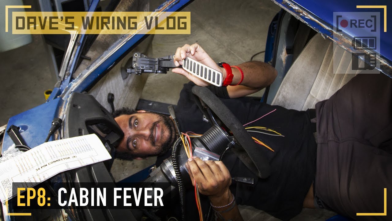 🎥 Ep8: DBW Pedal, Ignition Switch, Bump/Creep Buttons | DAVE'S WIRING VLOG