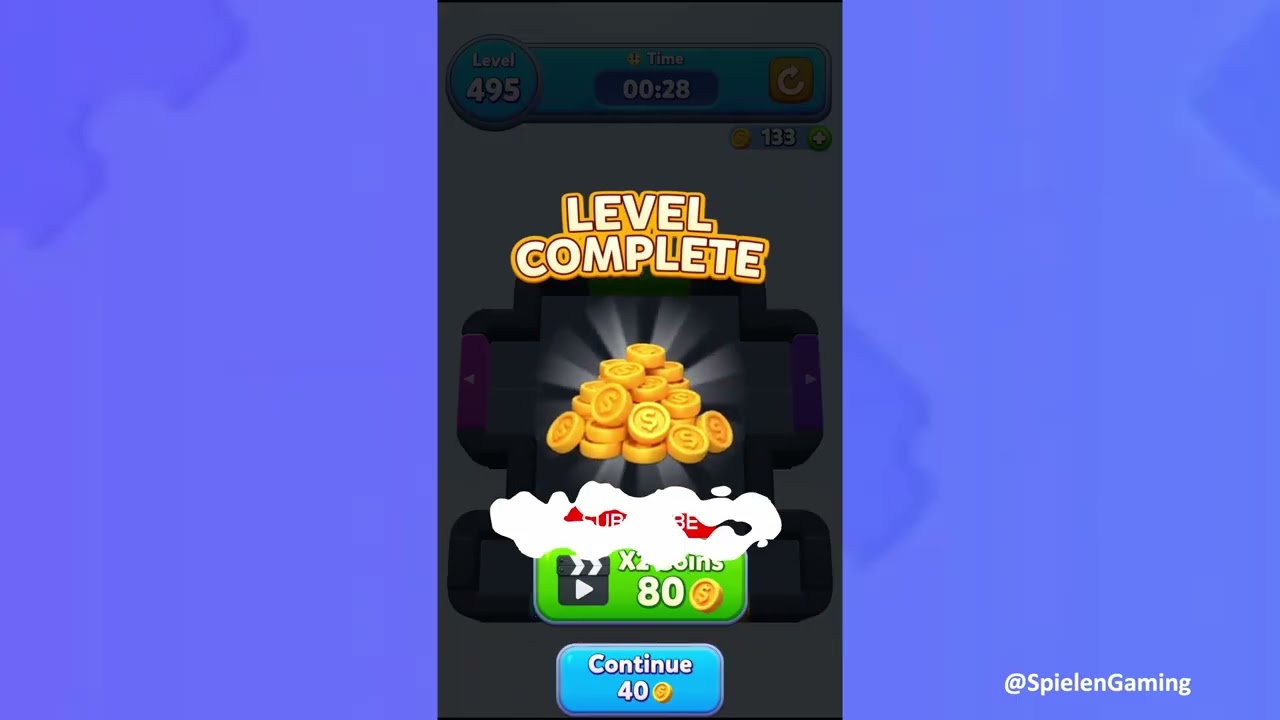 Color Block Jam Level 495 Solution Walkthrough