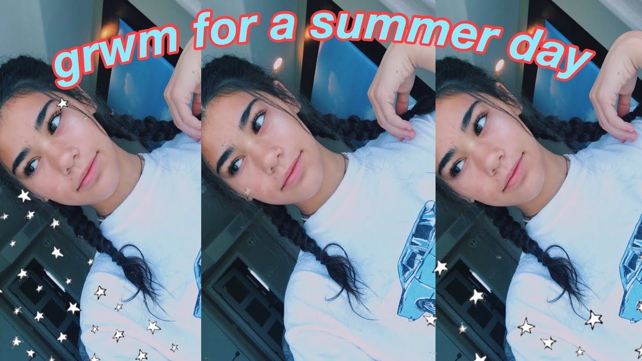 natural everyday summer makeup routine