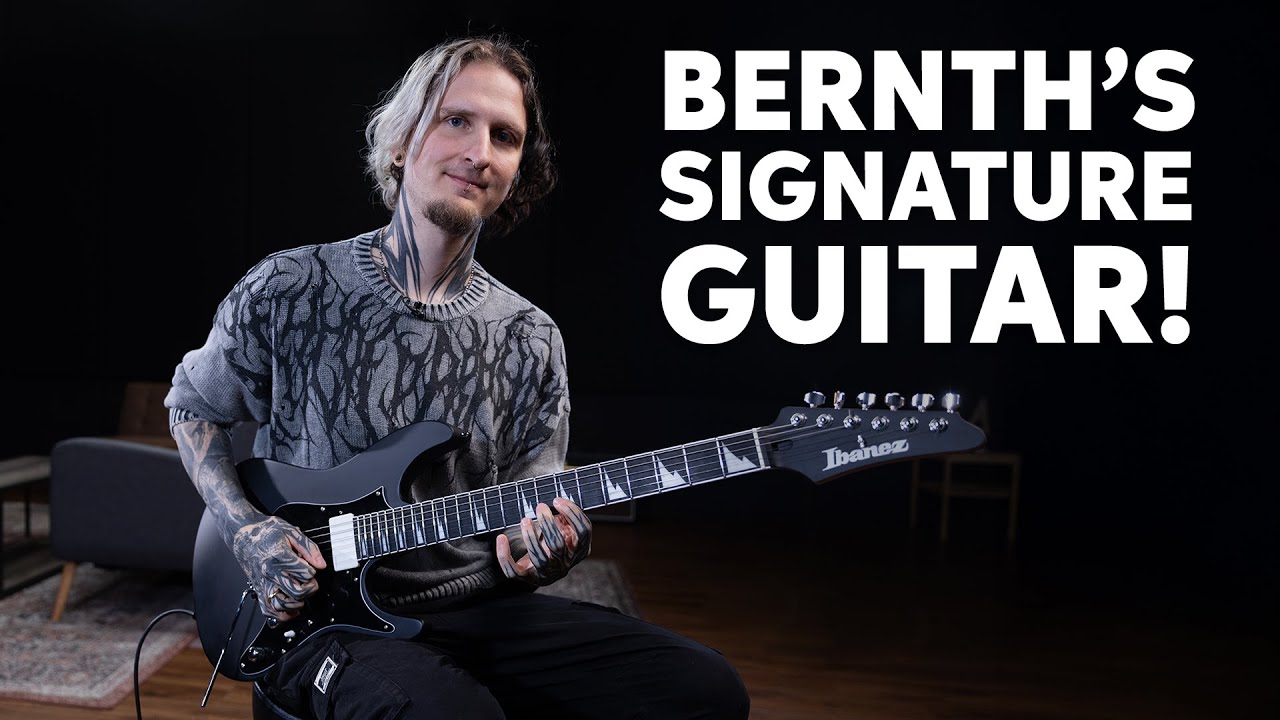 Демонстрация фирменной электрогитары Bernth Ibanez BER10