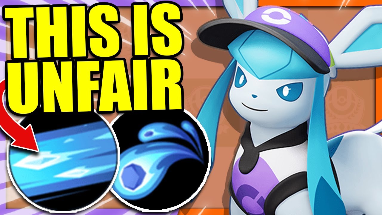 ICICLE SPEAR GLACEON IS WAY TOO EASY AND BROKEN!! S Tier Build | Pokemon Unite