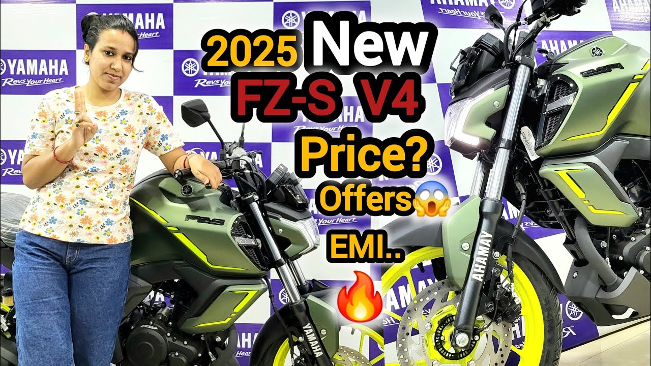 Совершенно новый Yamaha Hybrid FZ-S V4 2025 года 🔥