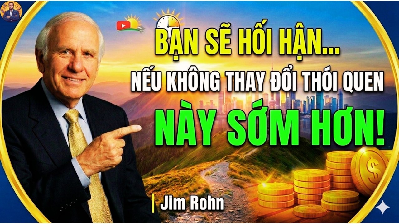 Bạn Sẽ Hối Hận Nếu Không Thay Đổi Thói Quen Này Sớm Hơn| Jim Rohn