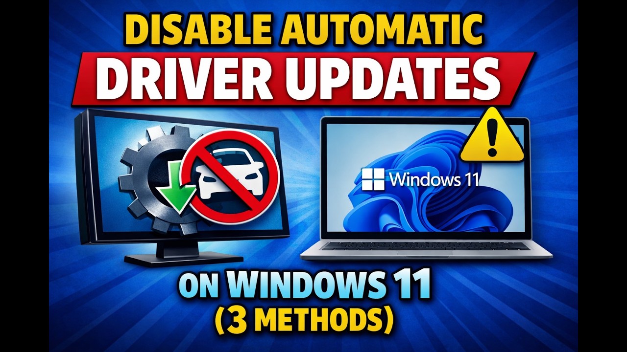 How to Disable Automatic Driver Updates on Windows 11 (3 Methods)?