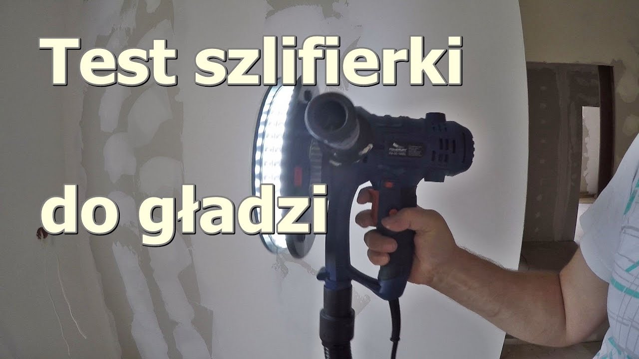 Дешевая шлифовальная машина для гипса - ТЕСТ, как отшлифовать гипсовую штукатурку без пыли