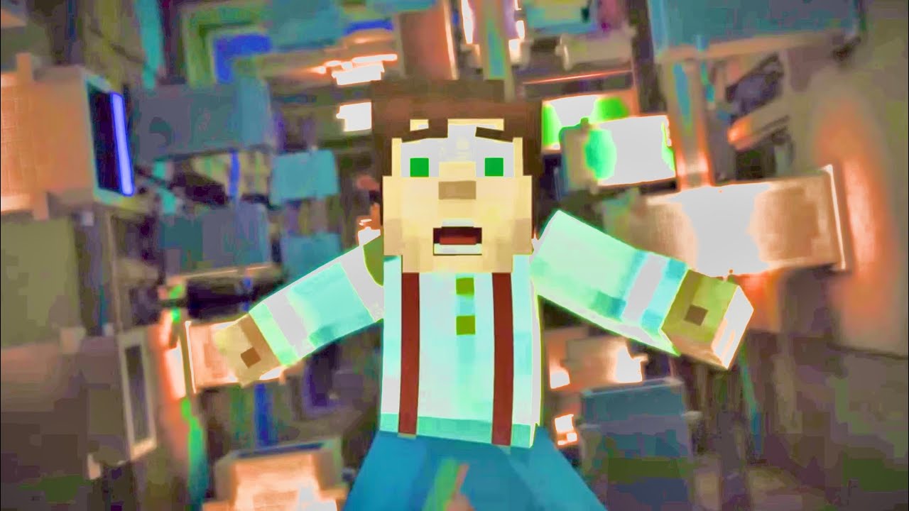 Minecraft: Story Mode | Jesse screaming Compilation