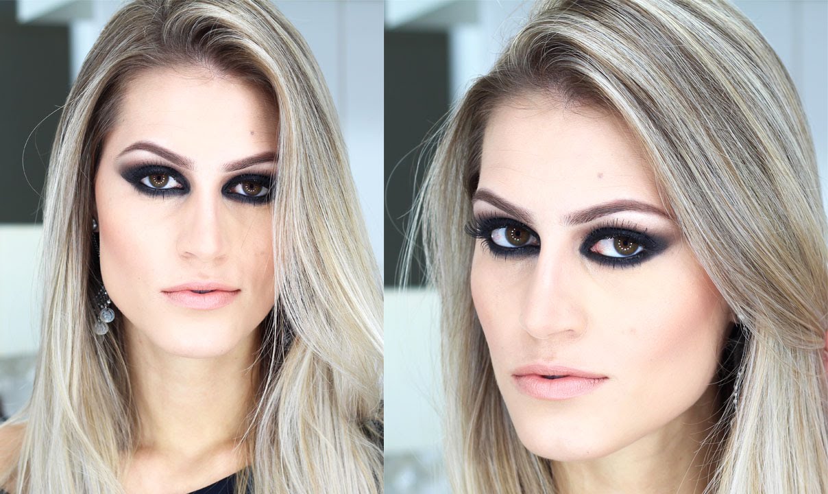 Olhão Preto Esfumado Por Bárbara Thais