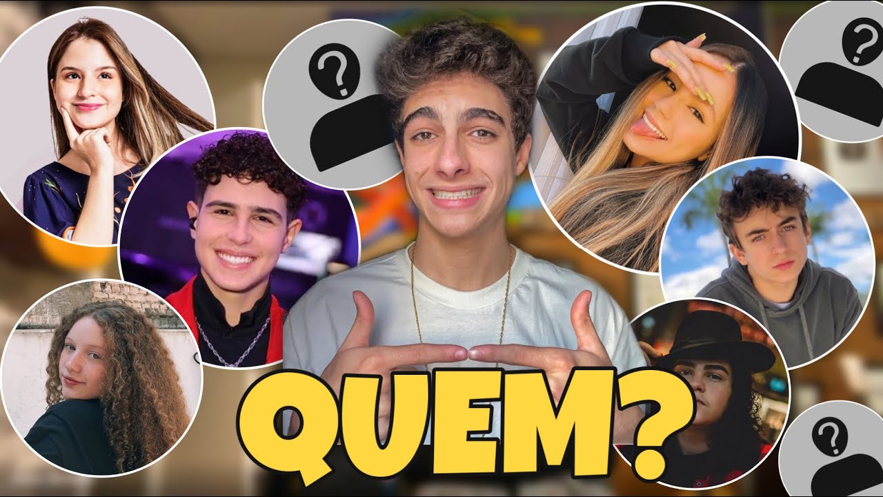 Com quem LUCAS BURGATTI + CONVERSOU na QUARENTENA |GincanaSBTeen|