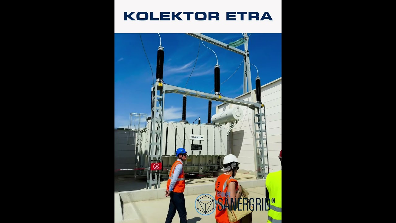 Inauguration Poste Source Express #Enedis #rte transformateur #kolektoretra montage site #sanergrid