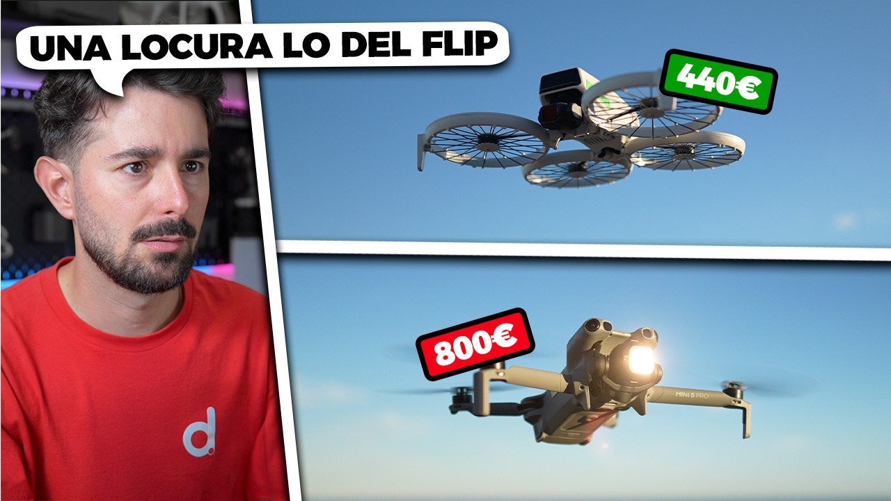 Comparo el DJI Mini 5 Pro vs DJI FLIP, ¿Cuál graba mejor?