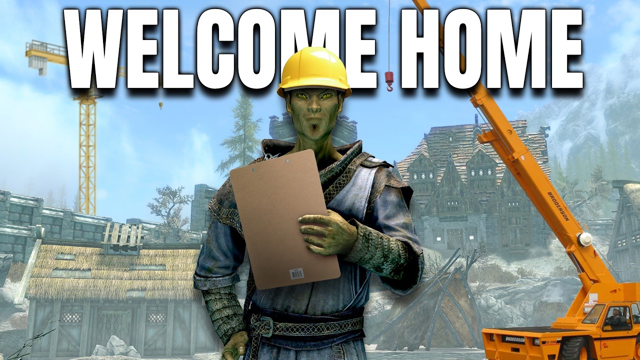I Built a Terrible Skyrim Settlement