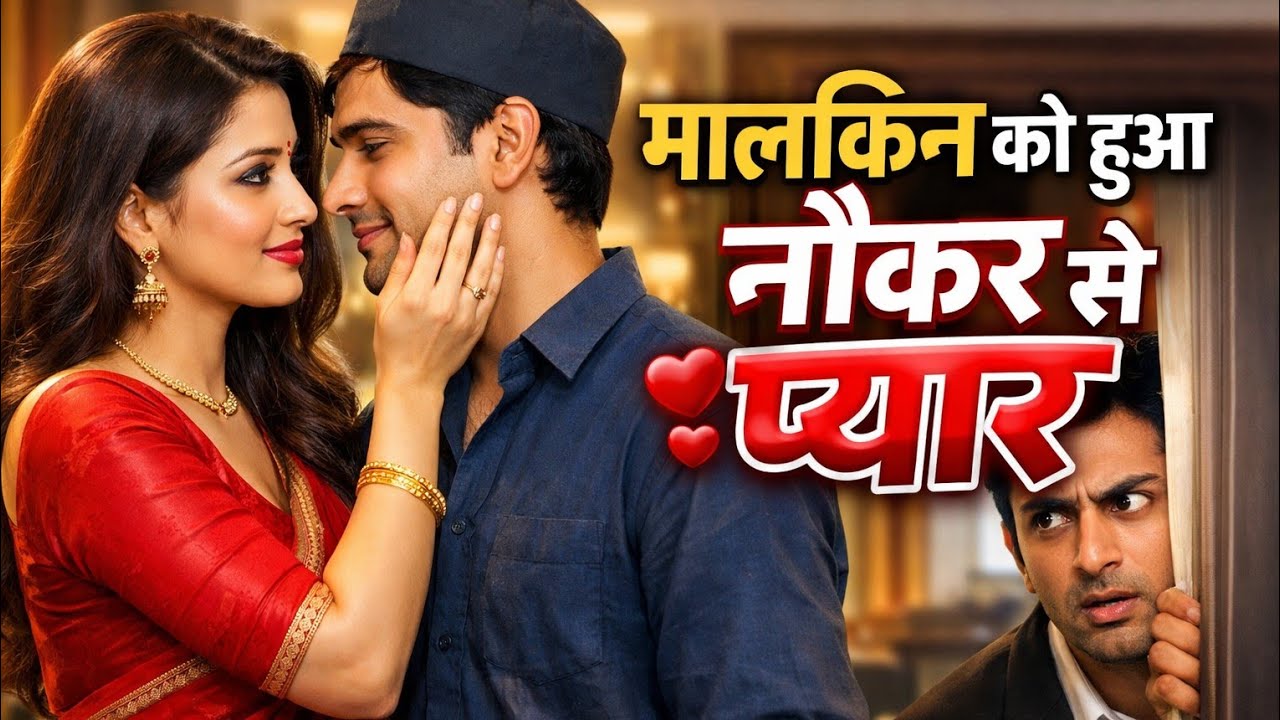 मालकिन को हुआ नौकर से प्यार फिर क्या हुआ....जब मालकिन नौकर से शादी करने के लिए बोली फिर जो हुआ..