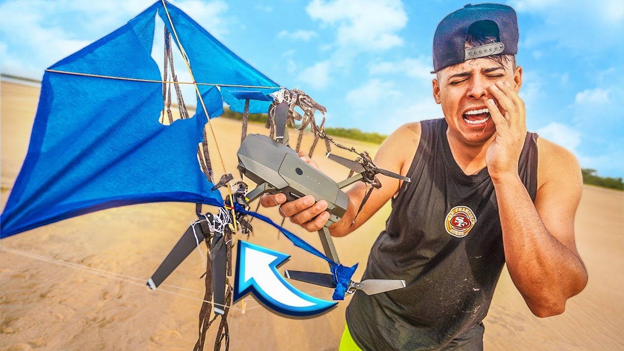 DEU MUITO RUIM ESPIONAR MEUS AMIGOS NA ILHA COM O DRONE