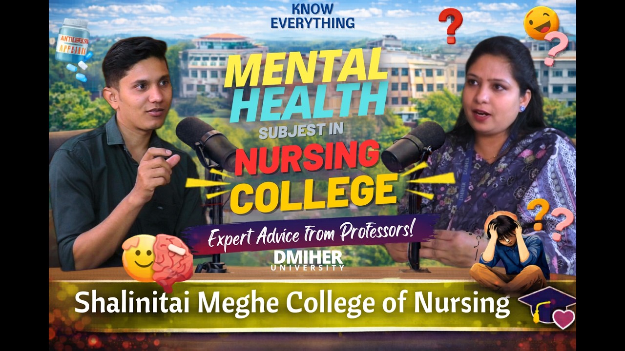 Nursing college👨🏻‍⚕️: Learn from Experts about Mental Health.