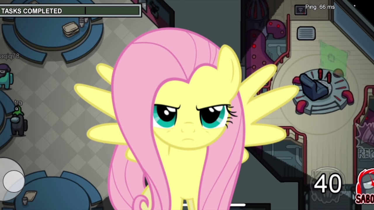 fluttershy plays among us