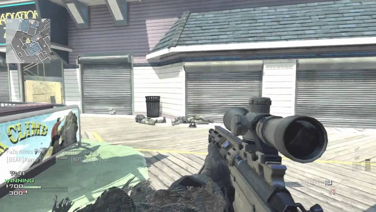 FaZe Kross Live Cast Free for All on Boardwalk! Amazing Sniper Gameplay!