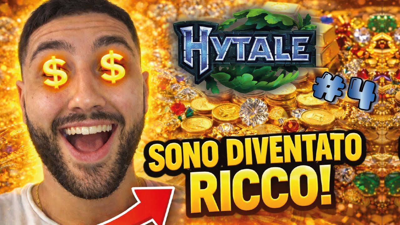 SONO DIVENTATO RICCO!!!! - HYTALE #4