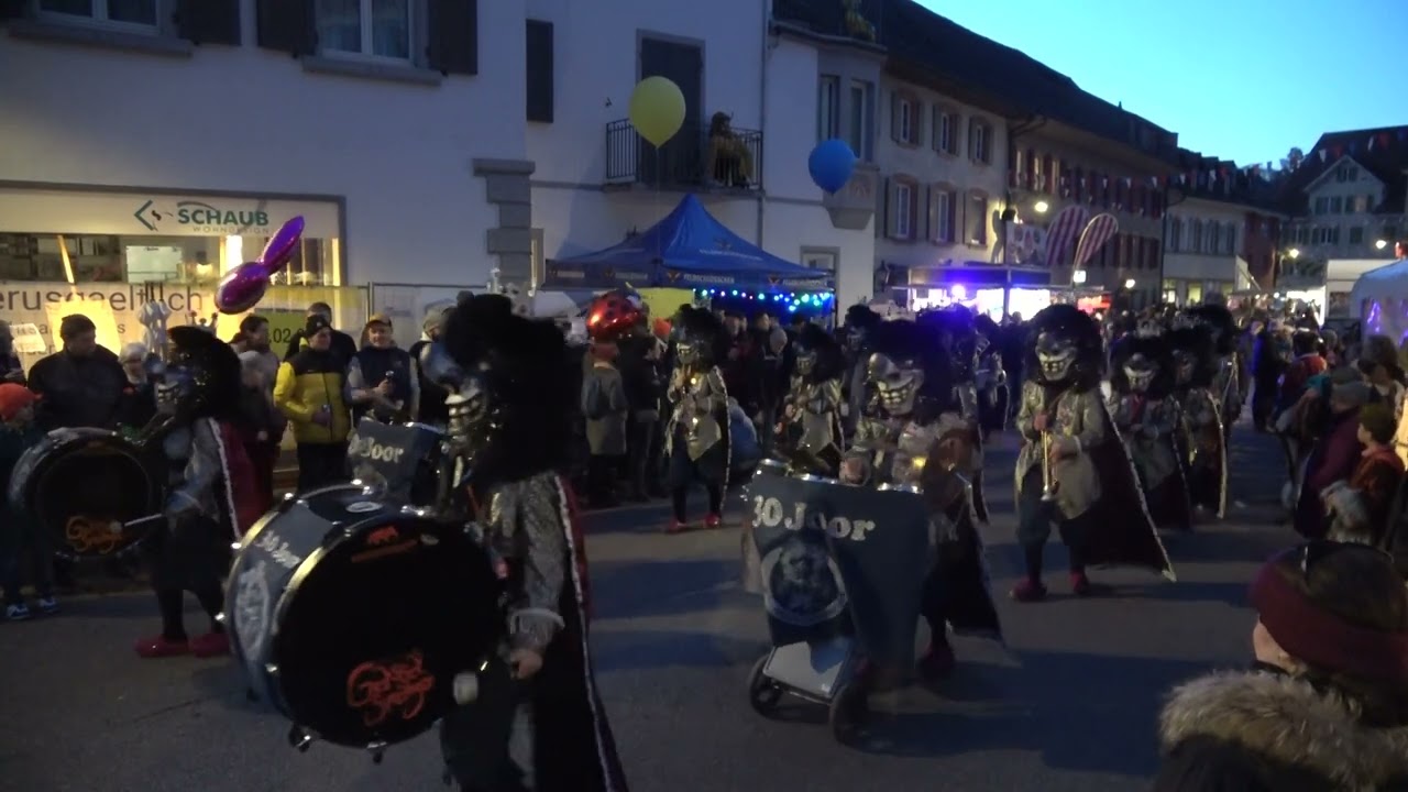 Gassäspränger Waldenburg - Cherus Gälterchinde Parade 24.02.2024