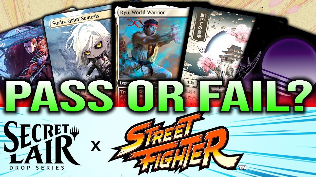 Оценка комплекта Secret Lair x Street Fighter для Commander | Стоит ли покупать эти Secret Lairs?