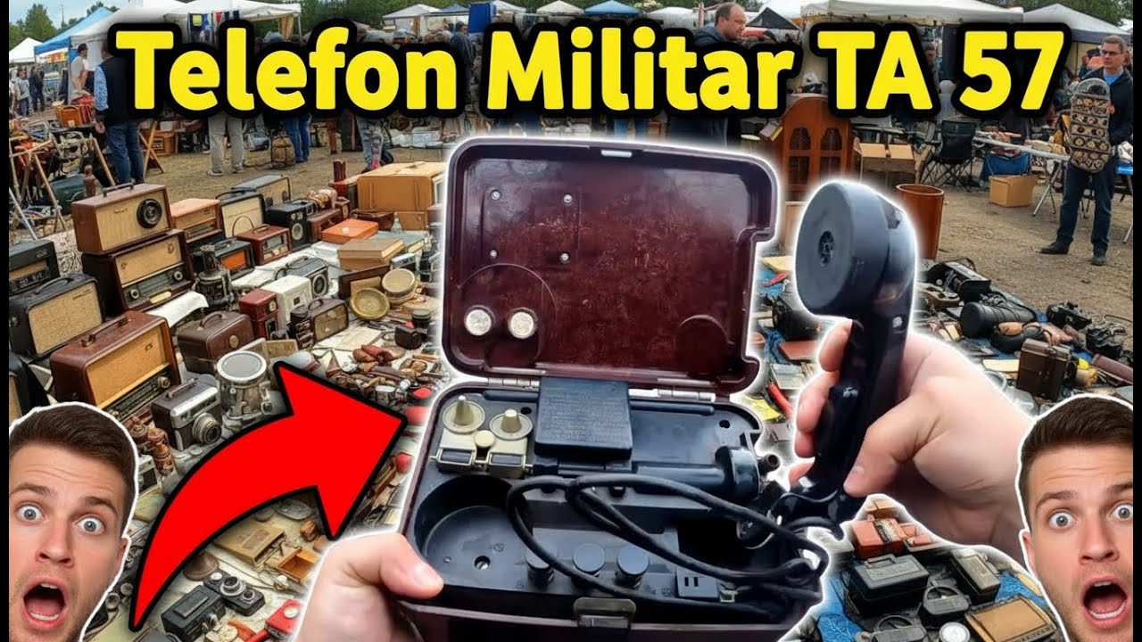 AM GĂSIT TELEFONUL LUI STALIN?! TA-57 😱 &Icirc;și face singur CURENT la MANIVELA!⚡