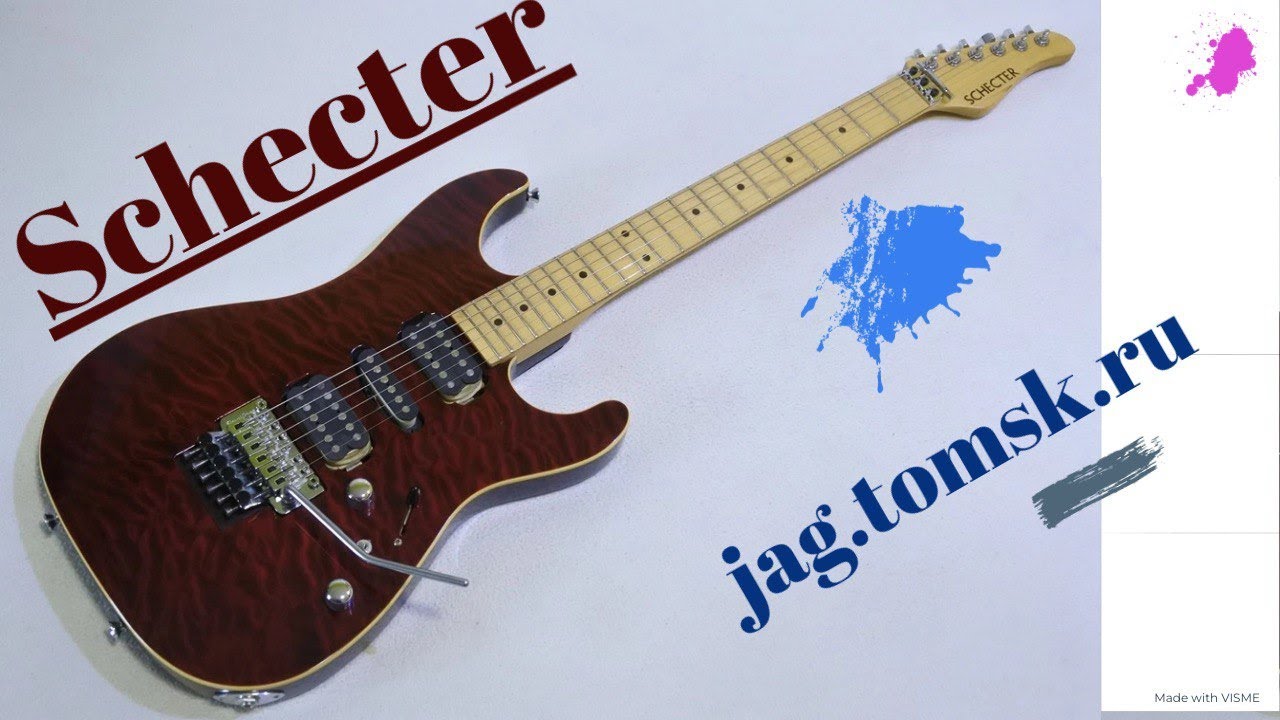 Обзор японской гитары Schecter с jag.tomsk.ru